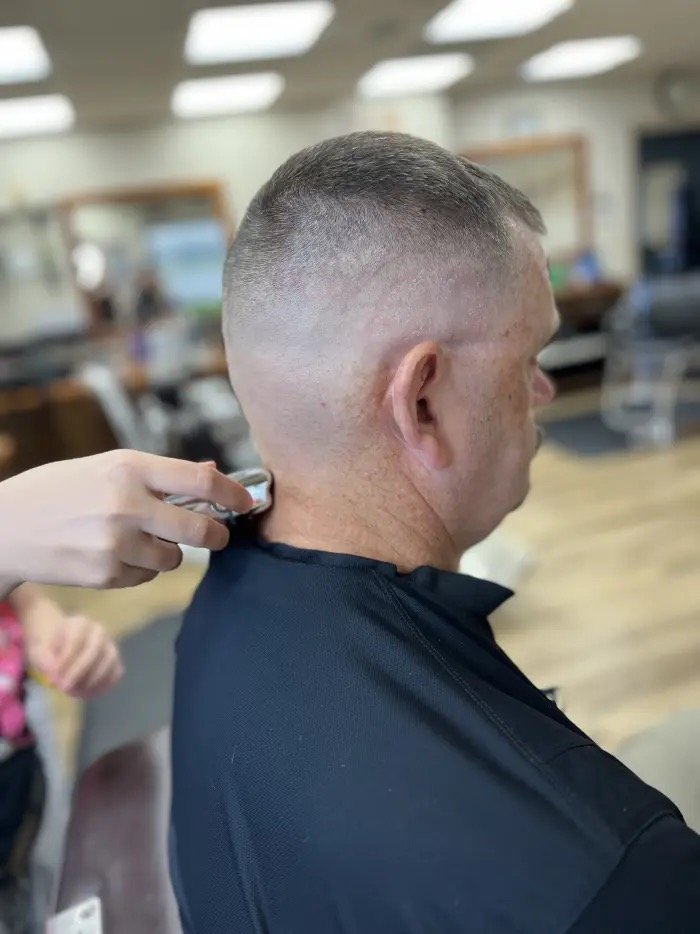 Kids haircut from The Barber at BMG gallery